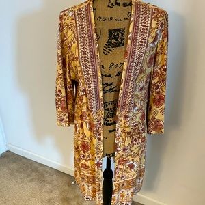 Knox Rose- multi colored kimono.